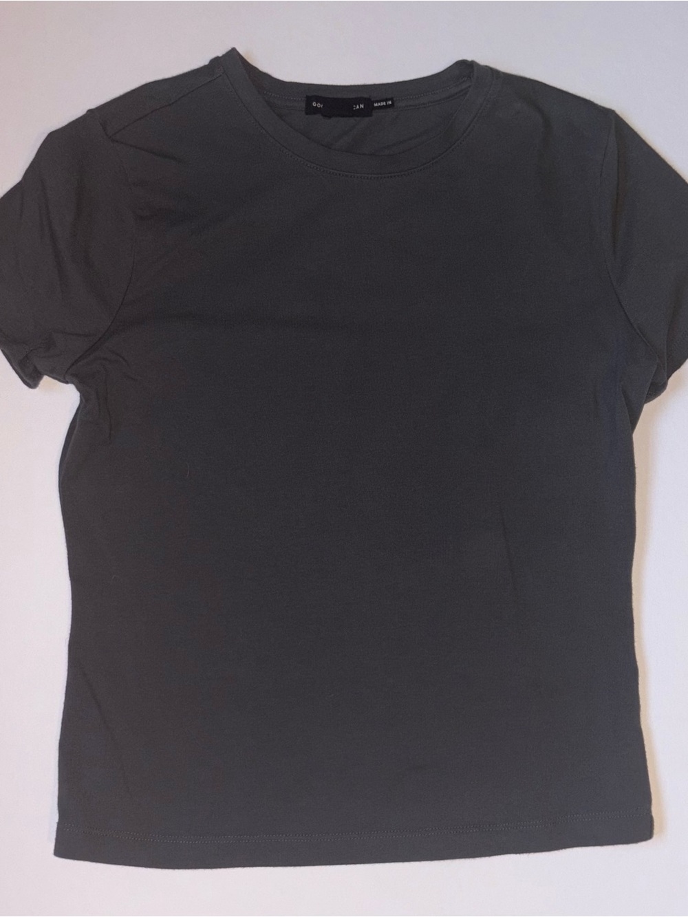 SUPER STRETCH BABY TEE I
CARBON